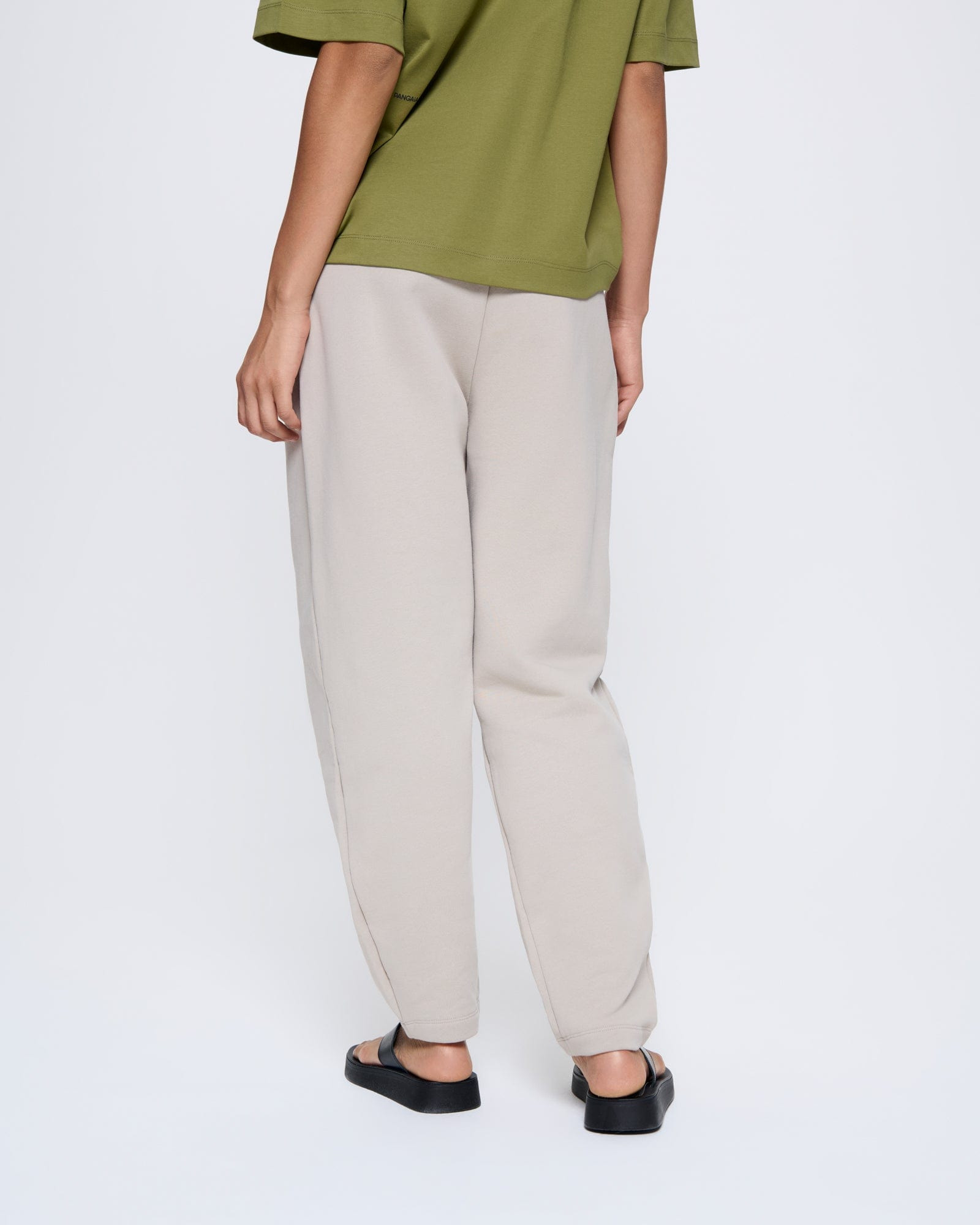 Womens DNA Barrel-Leg Track Pants - Stone - 5