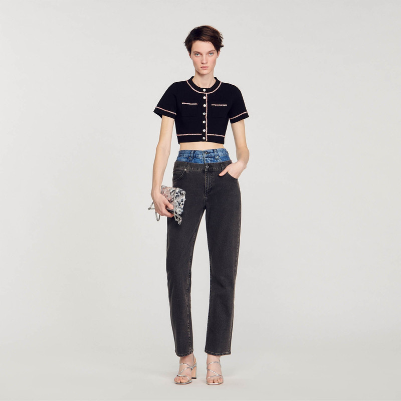 Sandro CROPPED CARDIGAN outlook