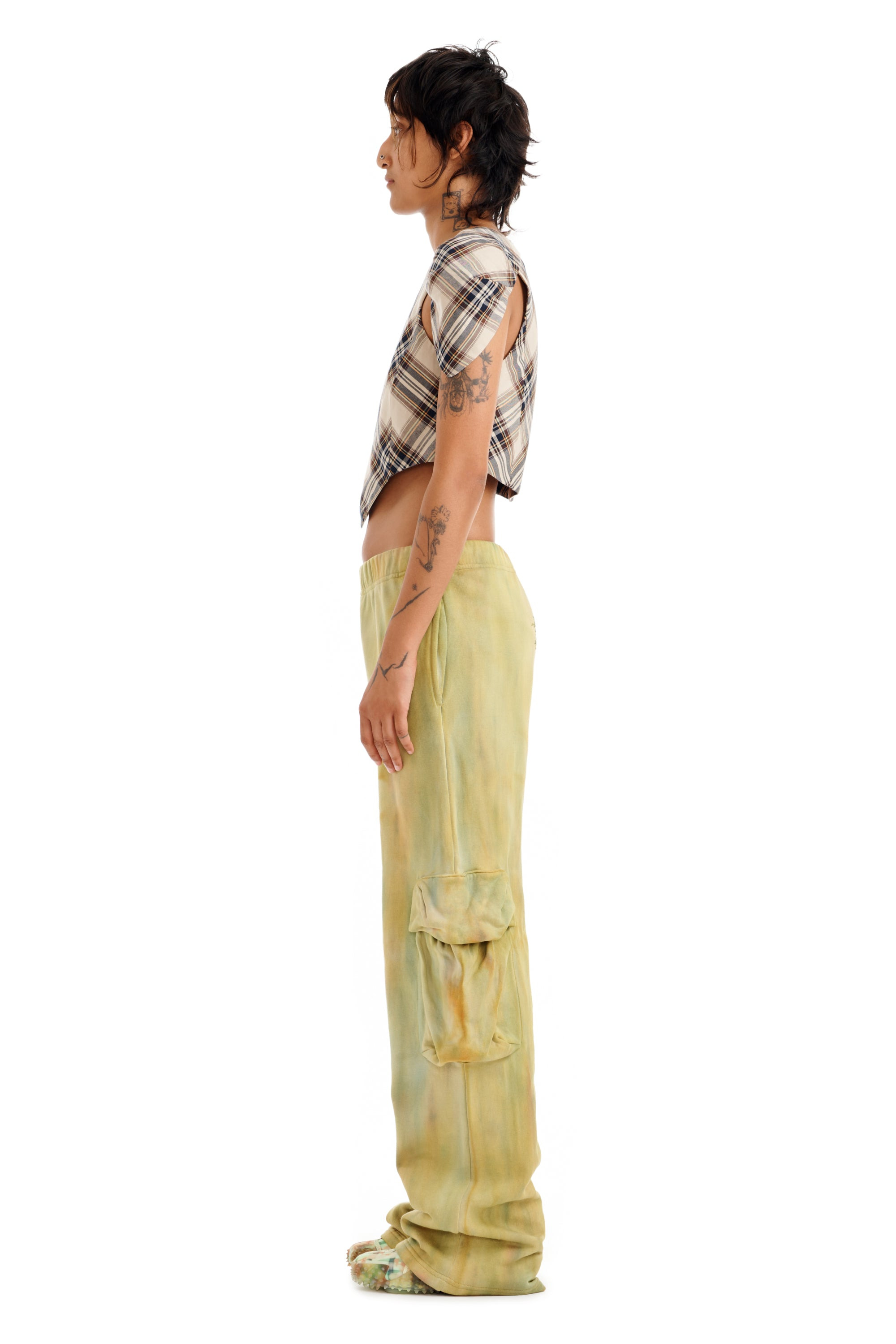 SEA MOSS CARGO SWEATPANT - 3
