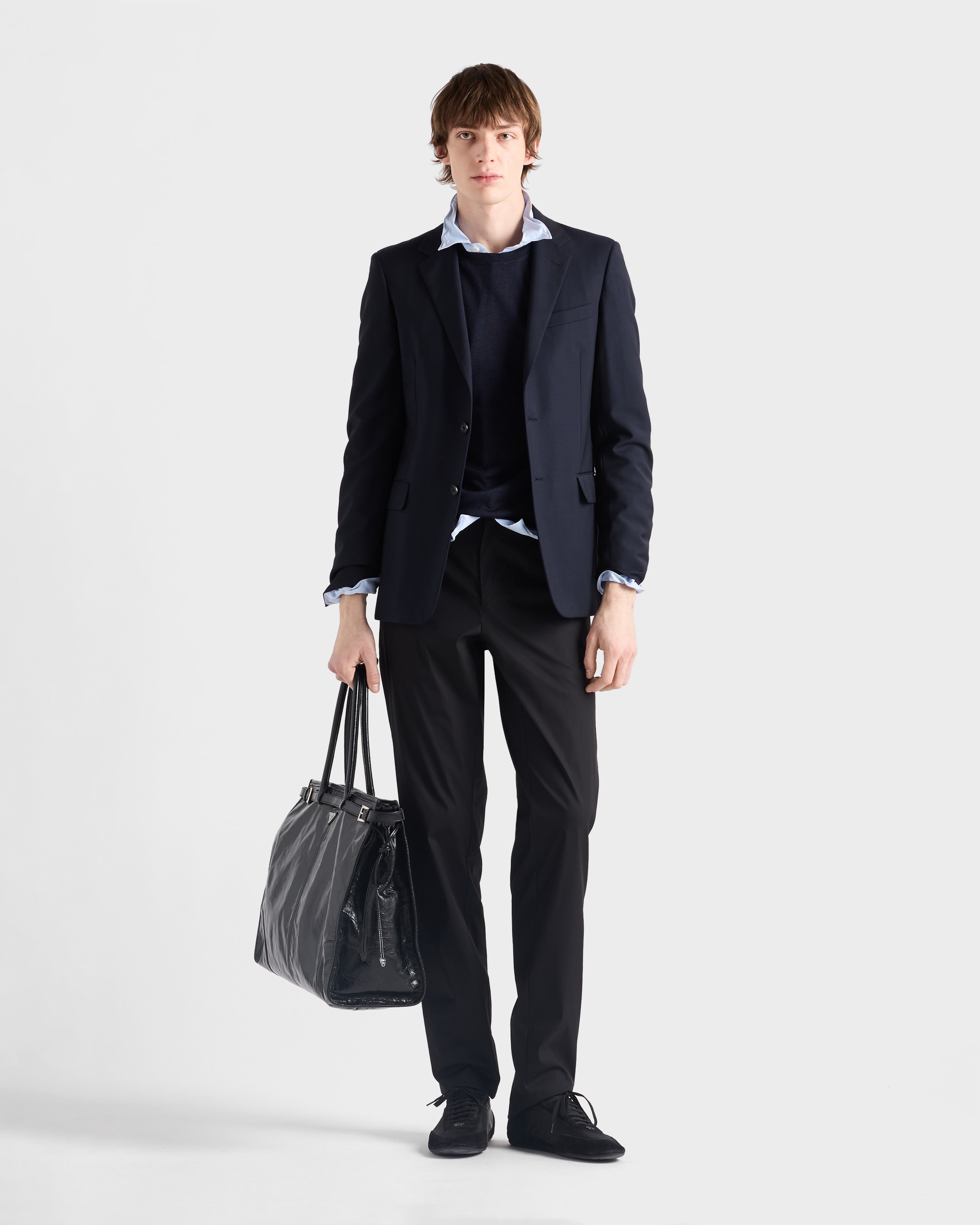 Stretch poplin pants - 2