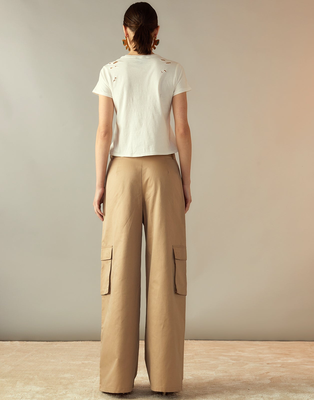 Marbella Cotton Cargo Pant - 7