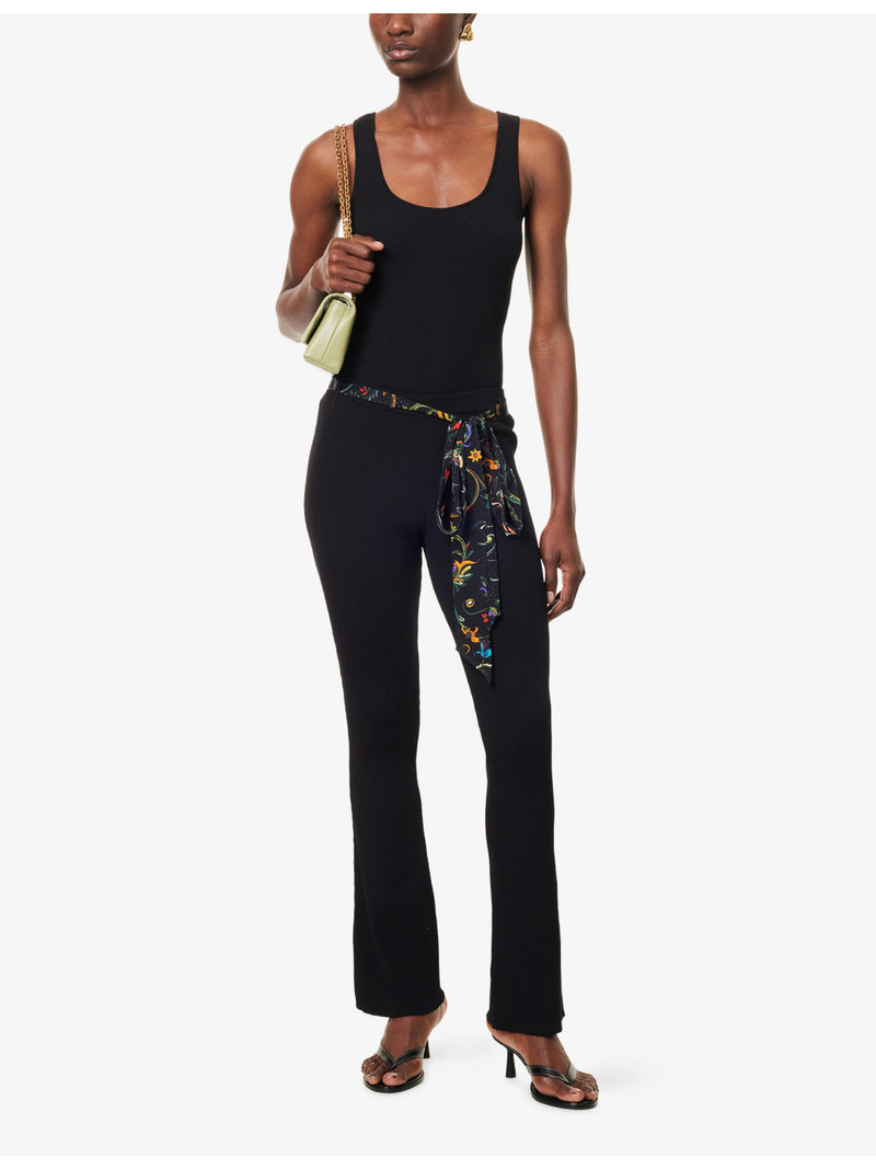 SIEDRÉS Notre Flared Knitted Trousers outlook