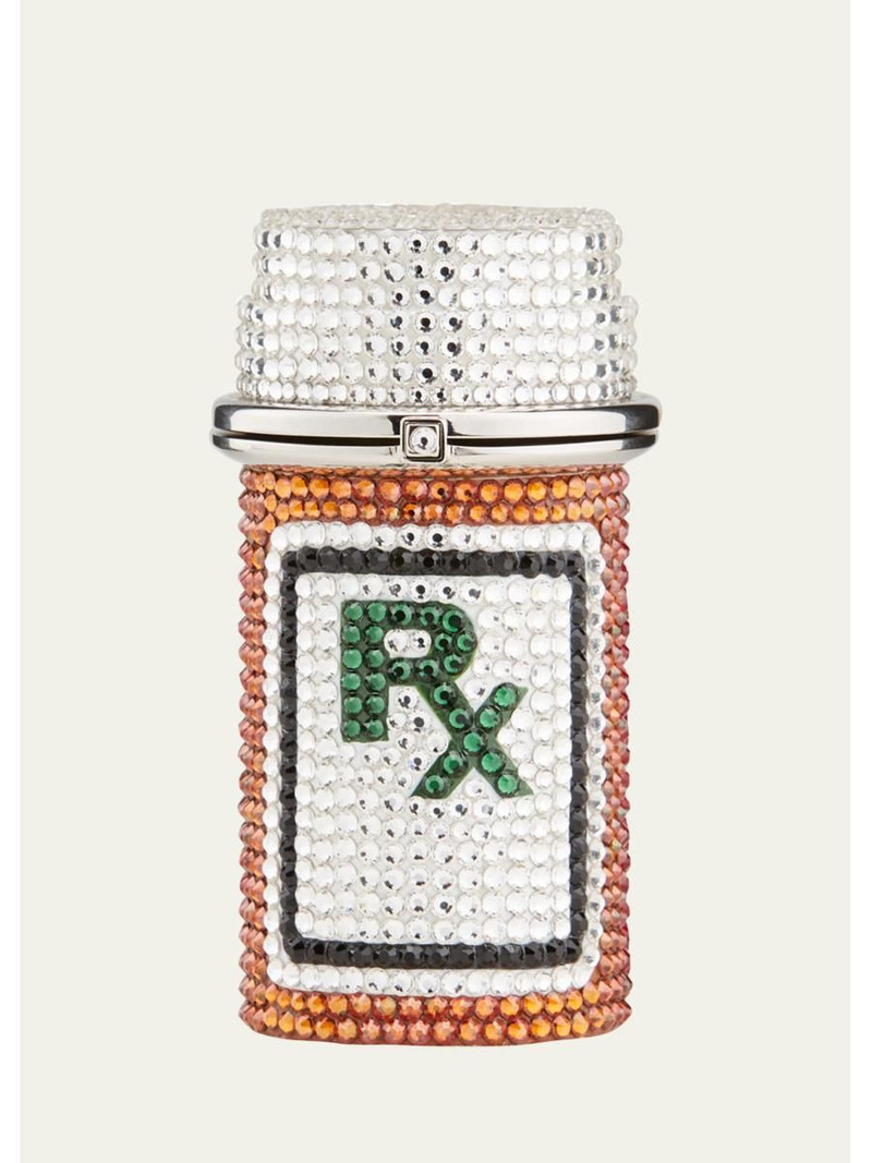 Prescription Bottle RX Crystal Pillbox 1