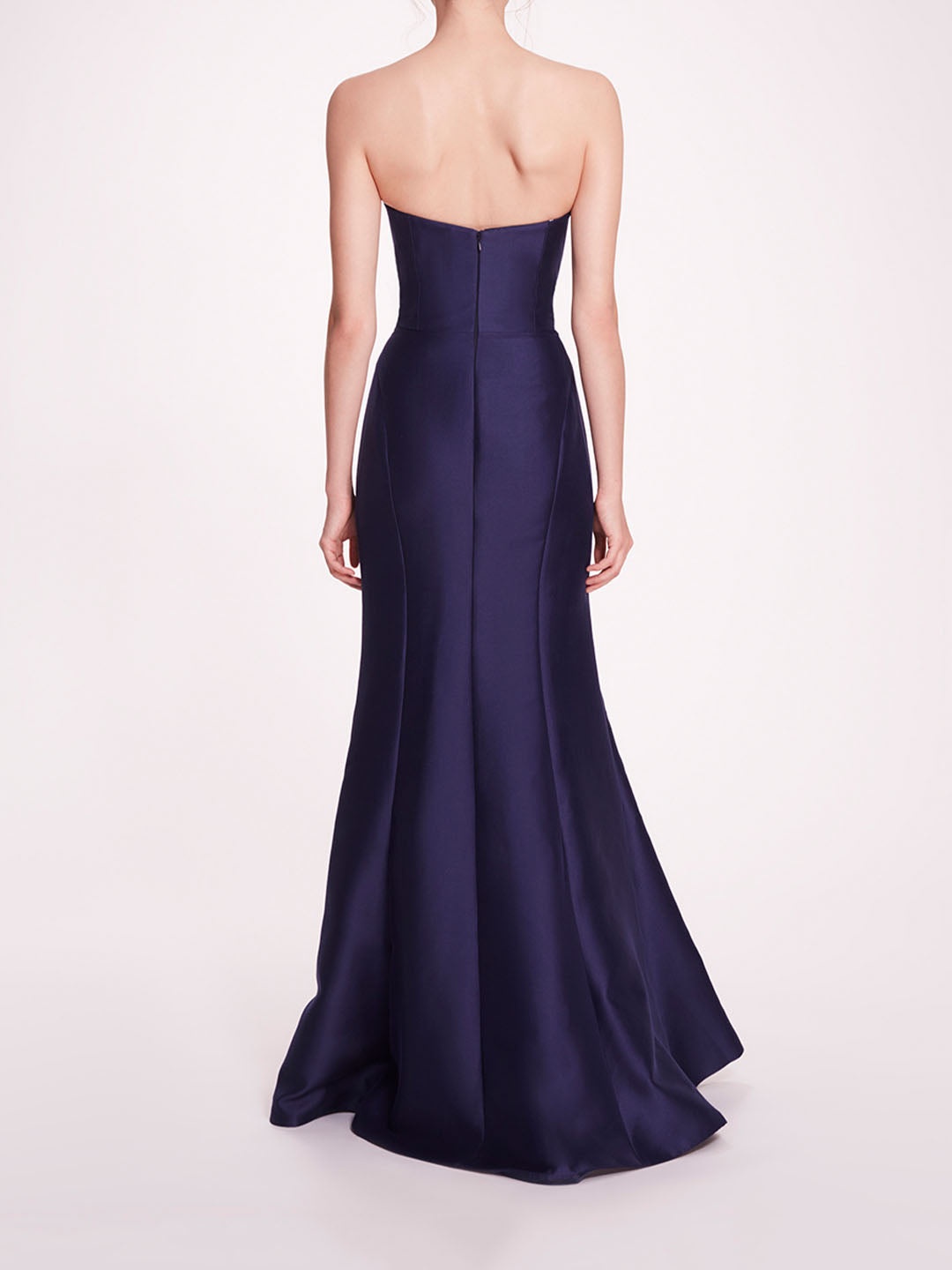 FLORAL MIKADO GOWN - 2