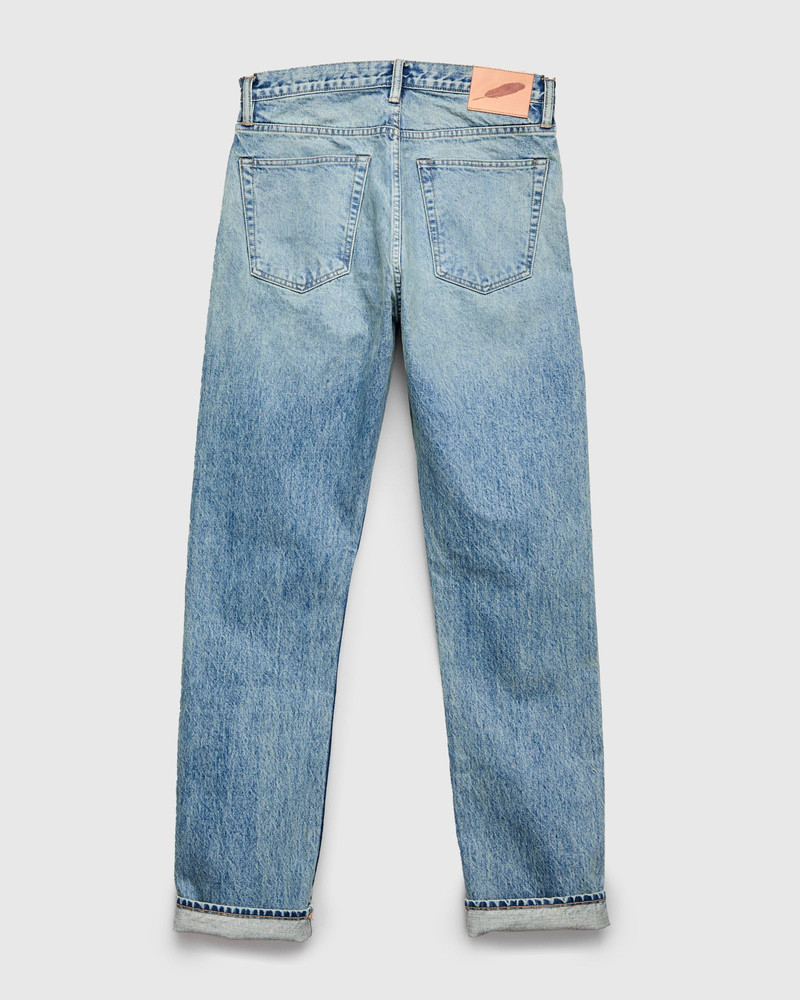 Rogue Territory "River Wash" 15oz Stonewash Selvedge Denim in Strider outlook