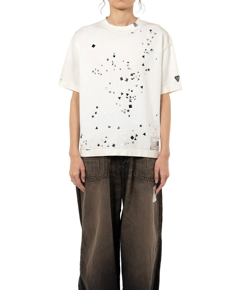 Embellished Distressed T-Shirt 4