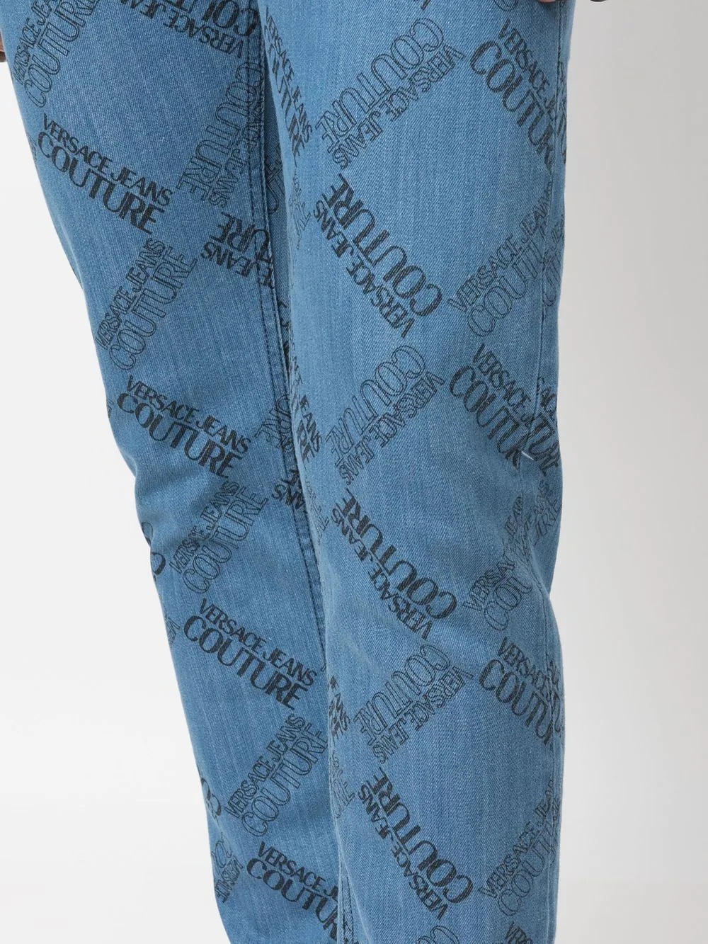 logo-print low-rise jeans - 5