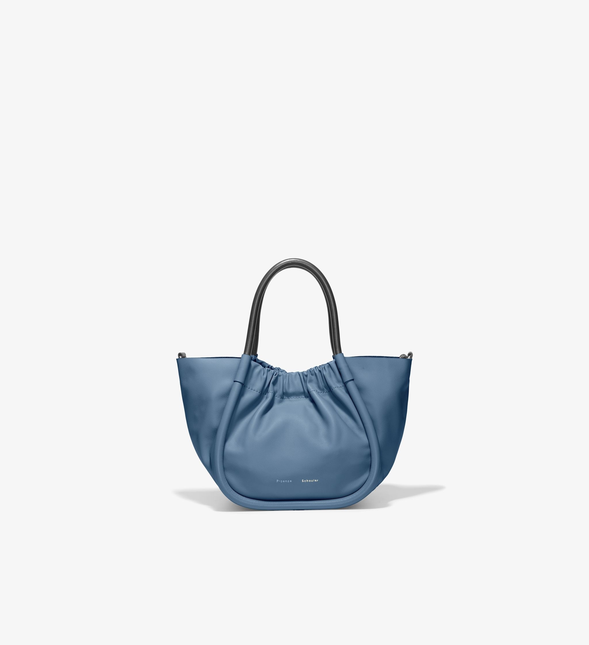 Small Ruched Crossbody Tote - 1
