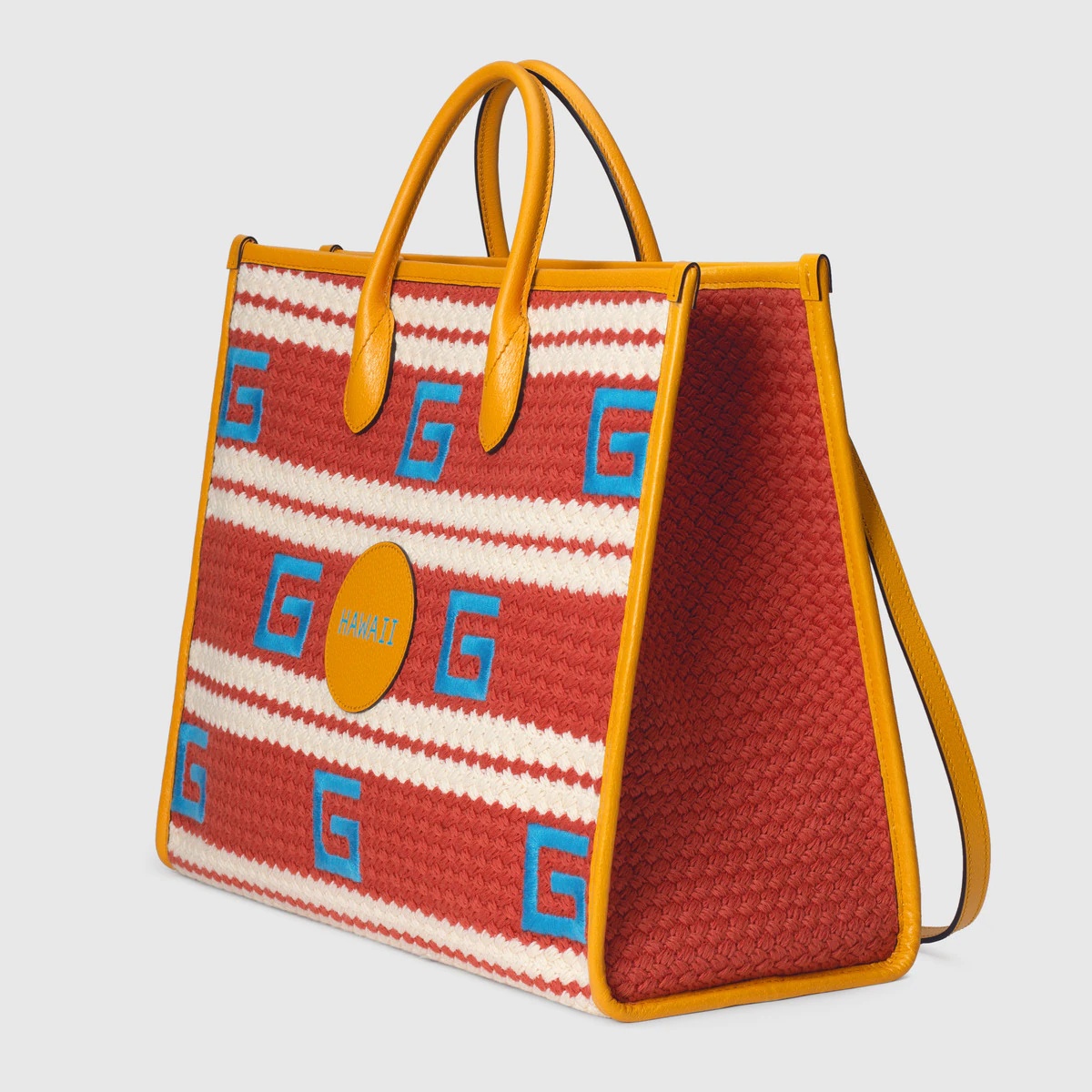 Hawaii striped tote bag - 2