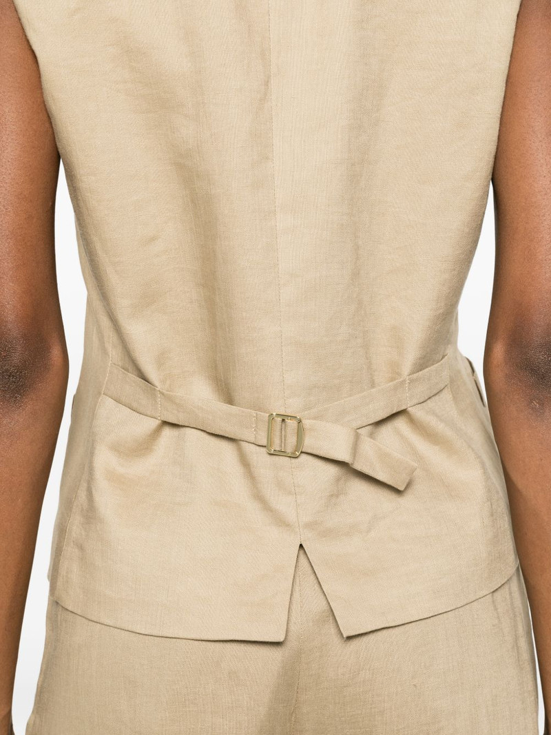Carnet V-neck button-up waistcoat 5