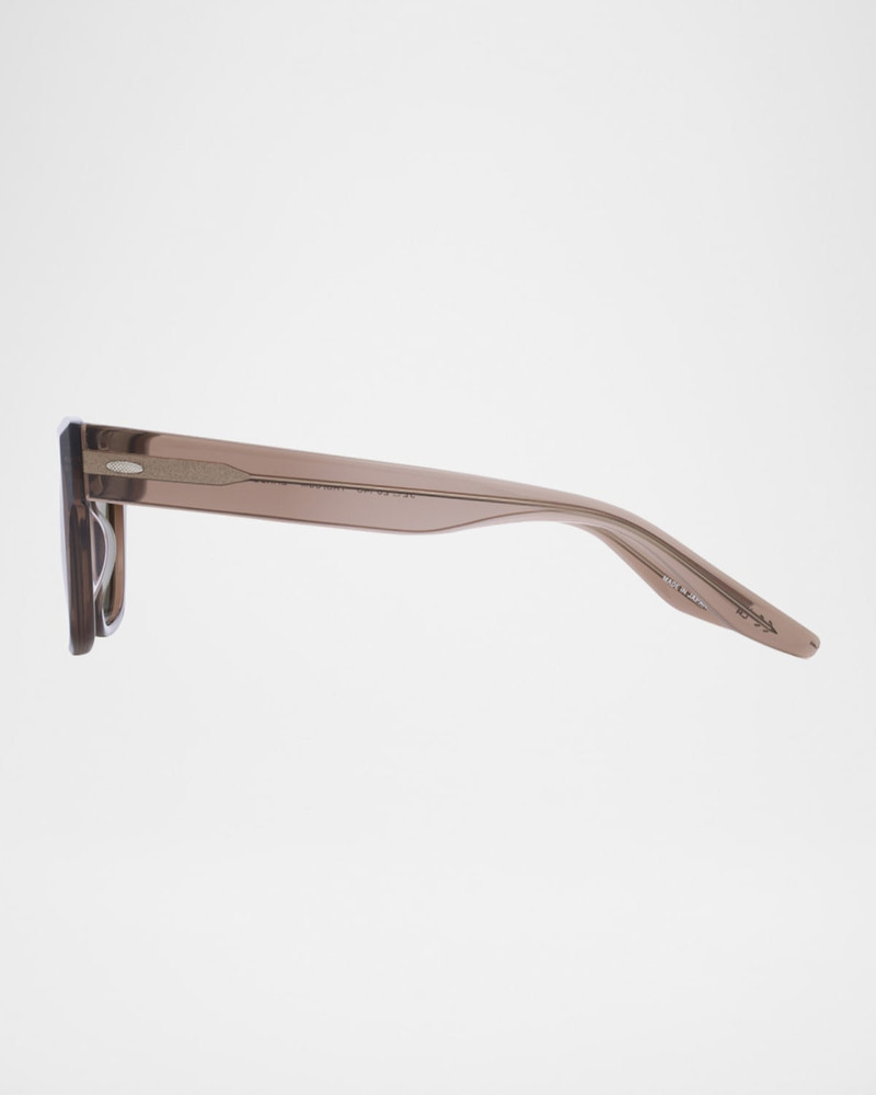 BARTON PERREIRA Men's Zander Plastic Square Sunglasses outlook
