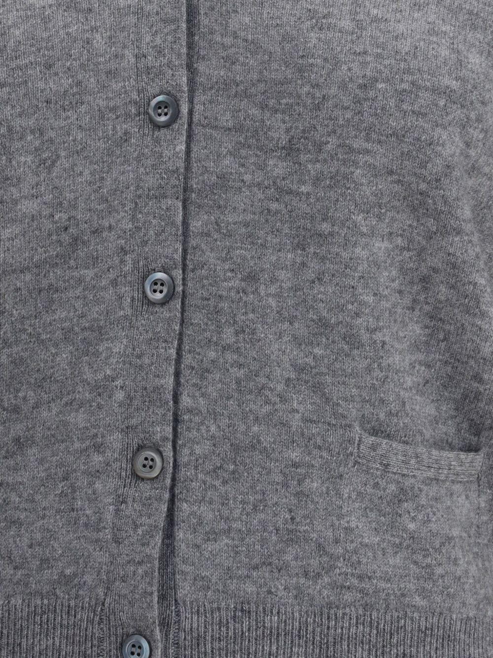 V-neck buttoned cardigan - 3