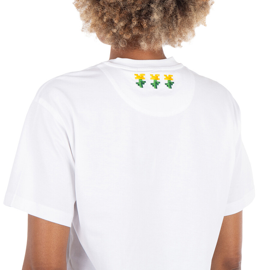 Burberry x Minecraft Logo Print Cotton Oversized T-shirt - 4