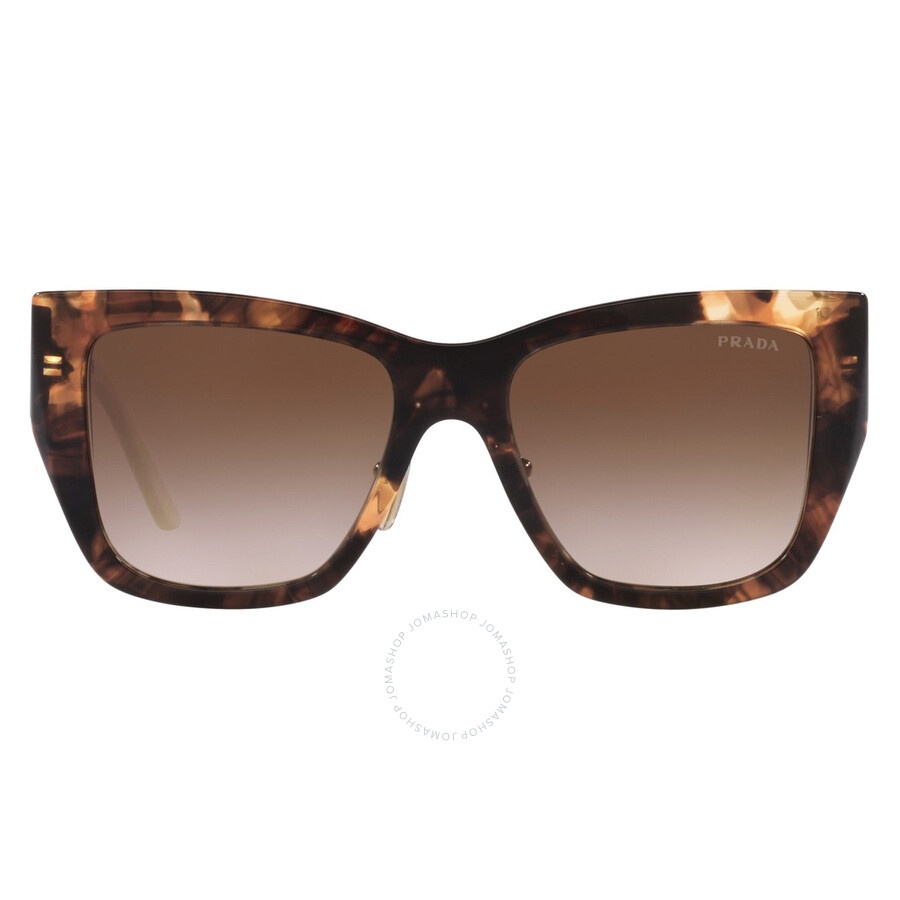 Prada Brown Gradient Square Ladies Sunglasses PR 21YS 07R6S1 54 - 1