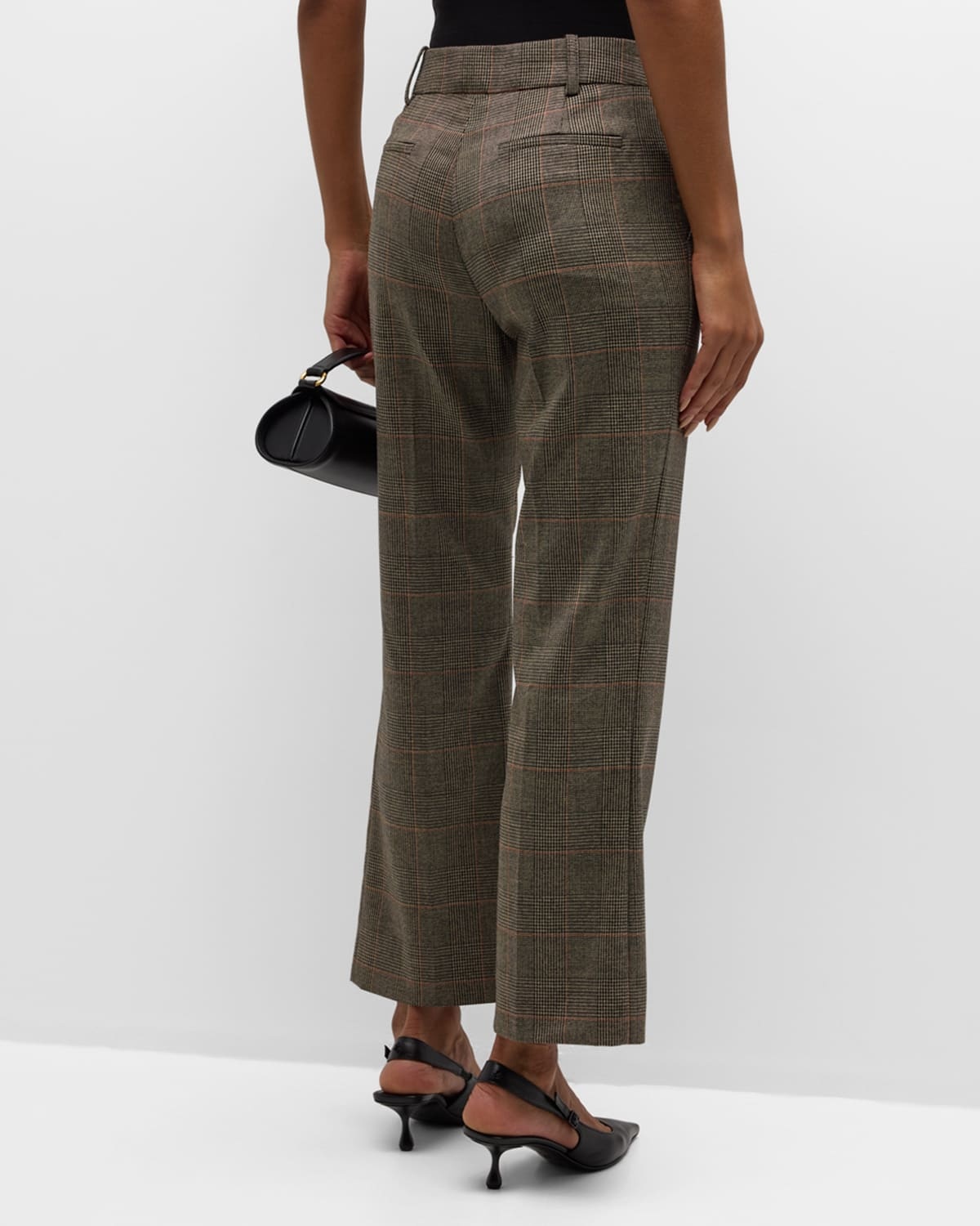 Check Ankle Trousers - 5