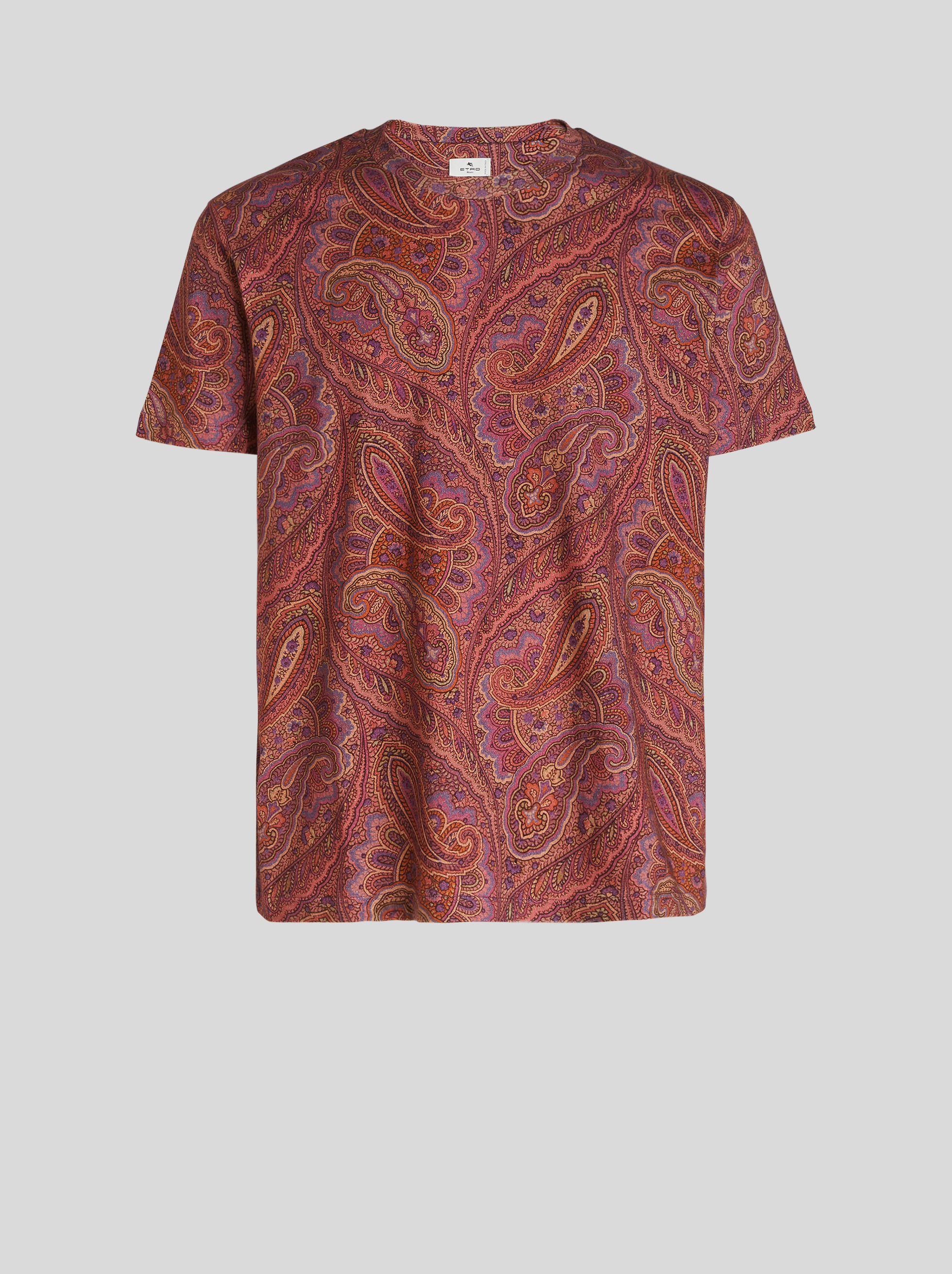 PAISLEY COTTON T-SHIRT - 1