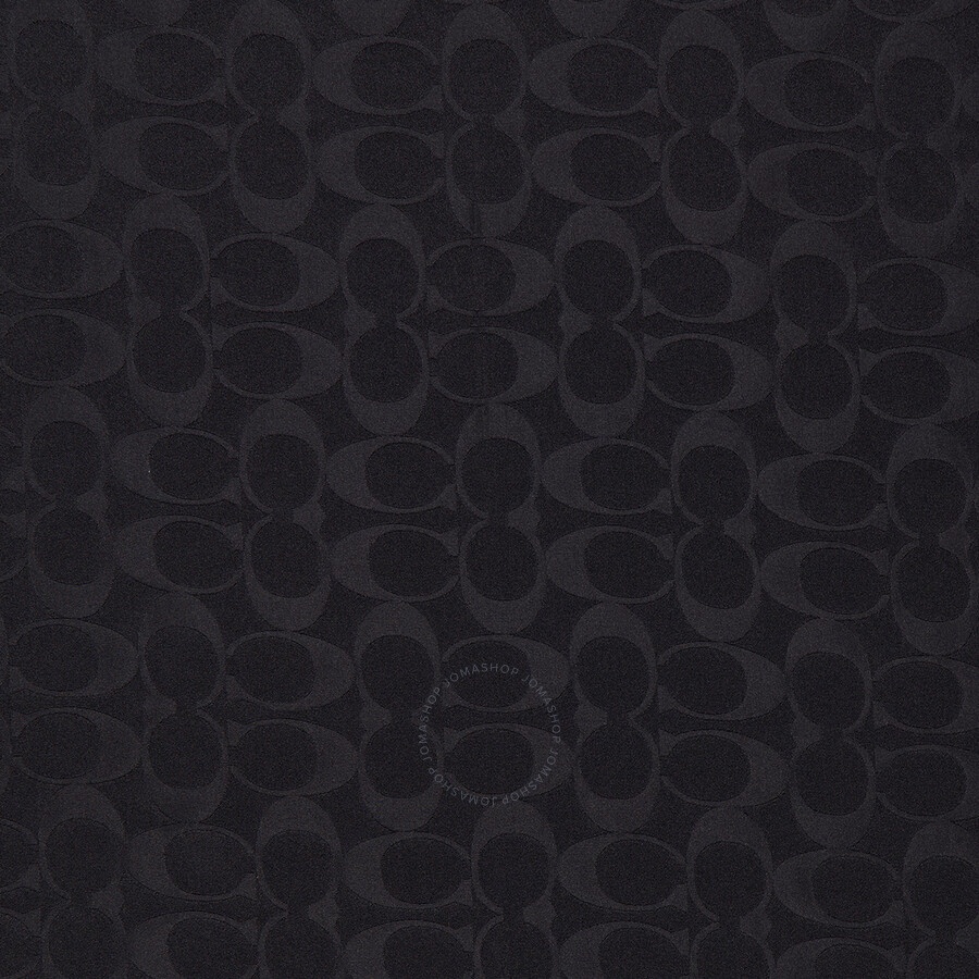 Coach Black Signature Shawl - 5