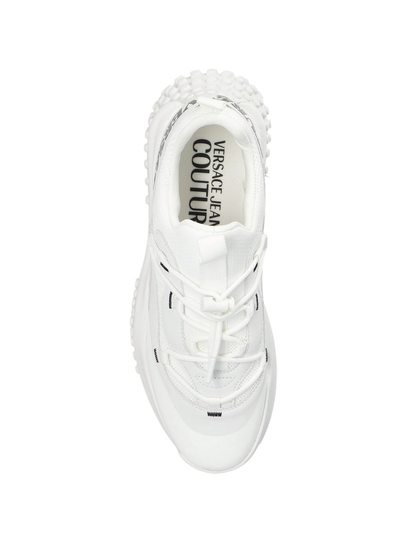 logo-lettering lace-up sneakers 4