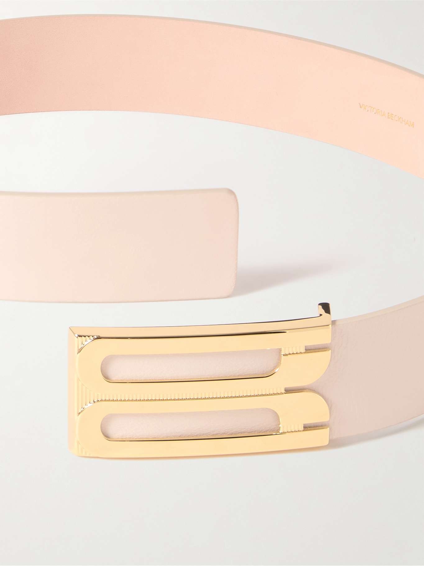 Jumbo Frame leather belt - 3