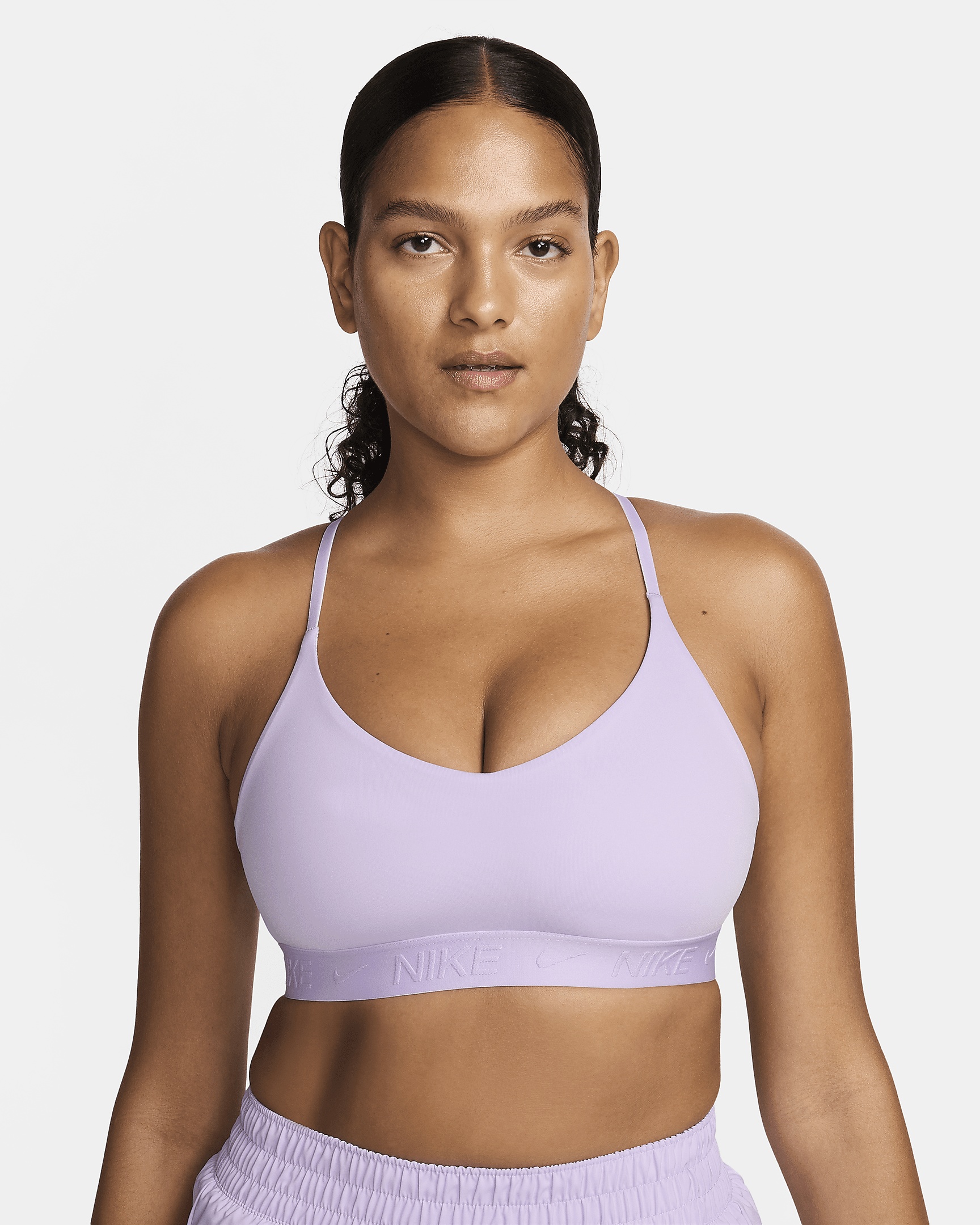 Nike Indy Light Support Women's Padded Adjustable Sports Bra - 1