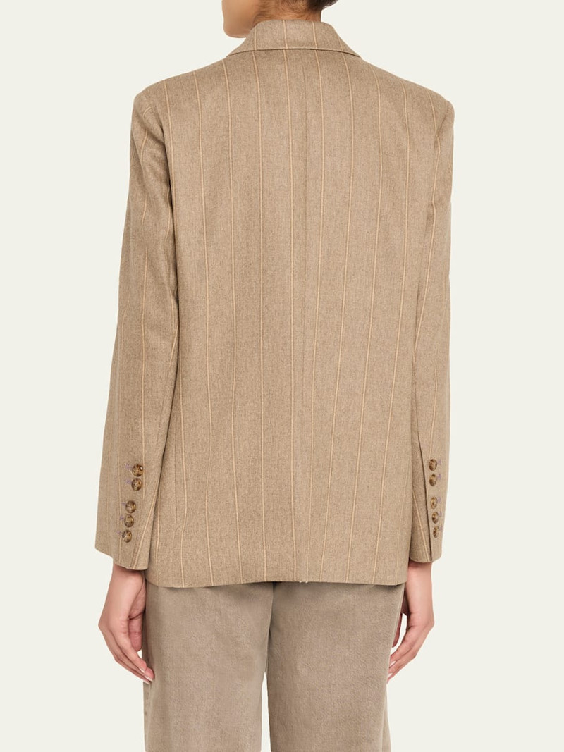 TWP Sweet Pea Stretch Wool Pintuck Blazer outlook