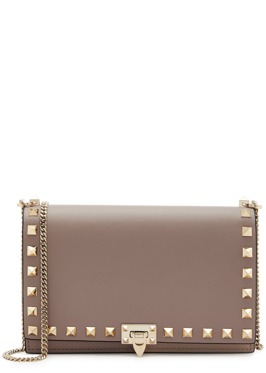 Valentino Garavani Rockstud Leather Pouch - 1