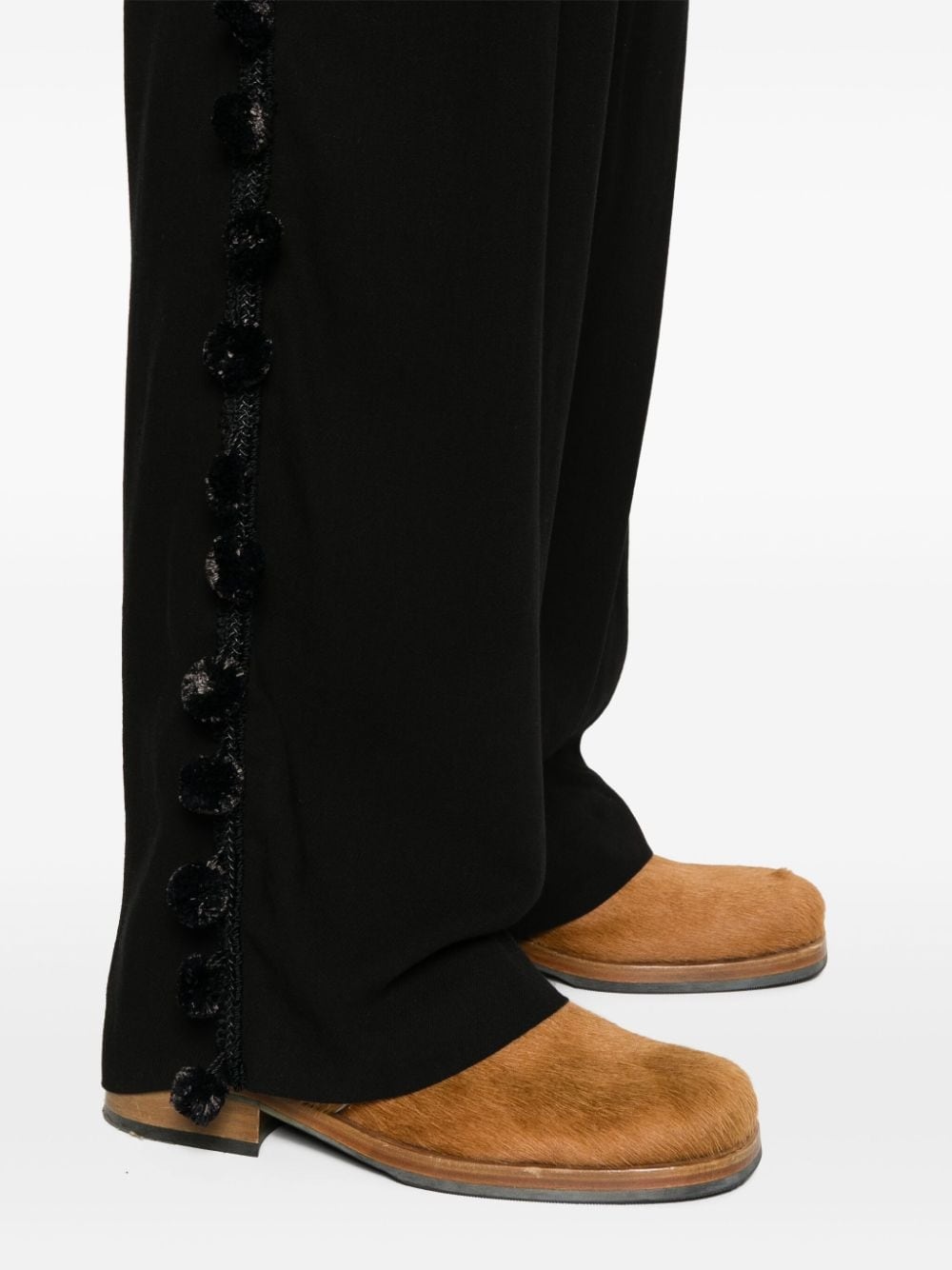 Menelik drop-crotch trousers - 5