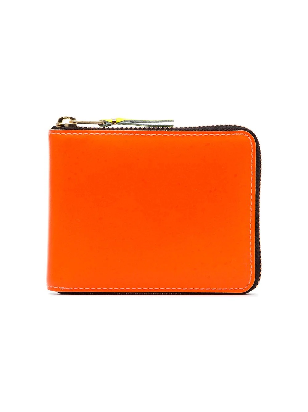 orange Zipped Wallet - 1