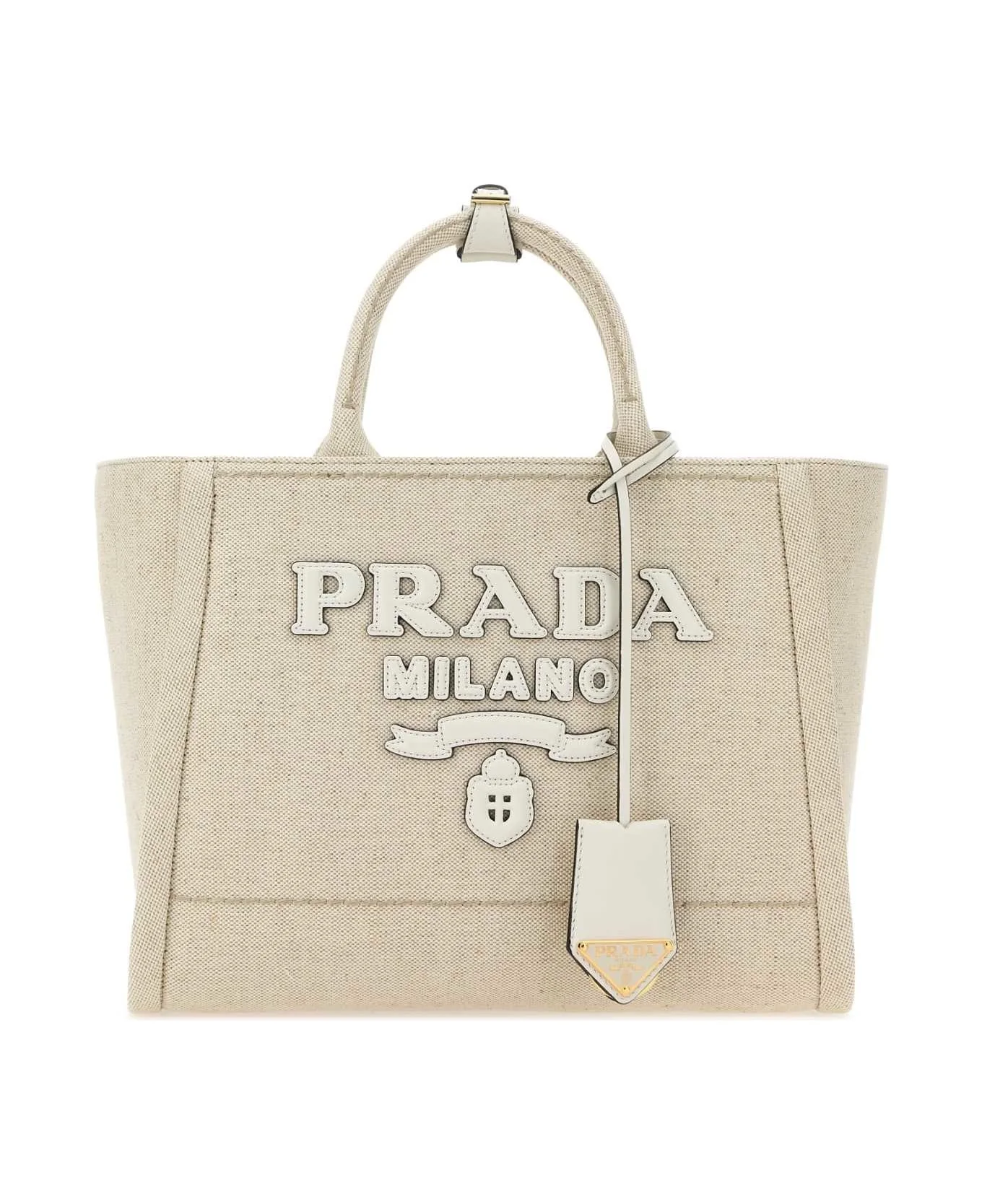 Sand Canvas Shopping Bag - 1