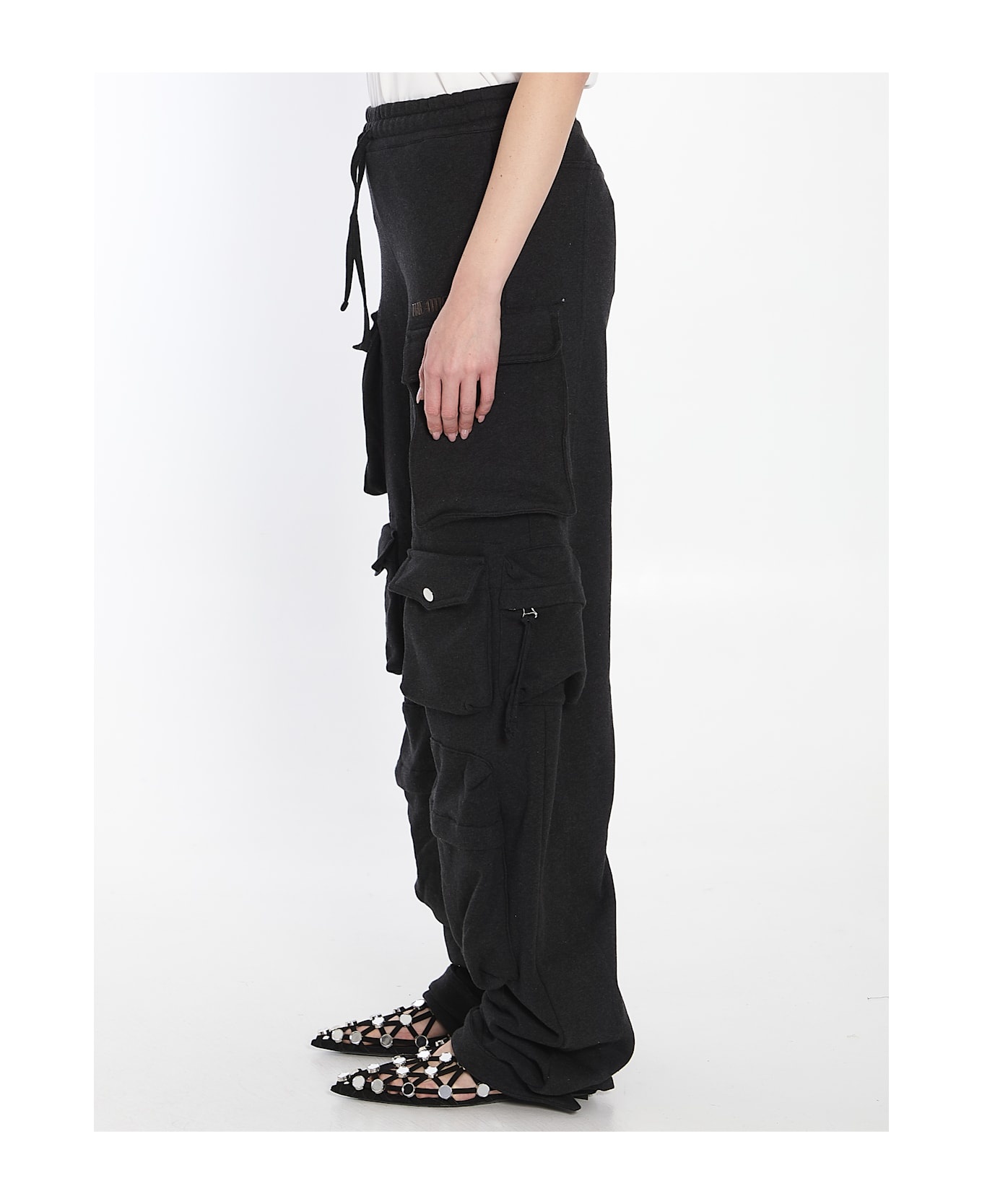 Black Fade Fern Trousers - 3