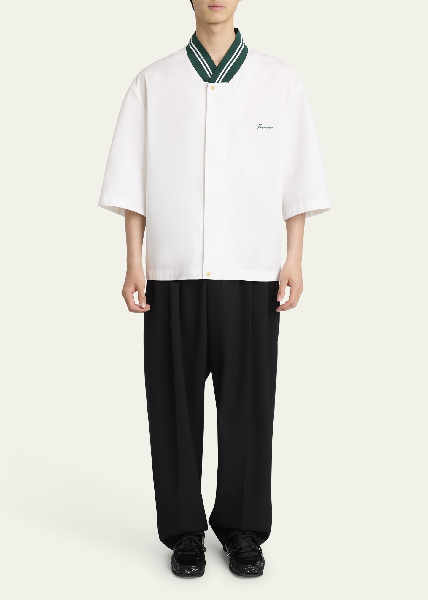 Men's Button-Down Baseball Shirt - 2