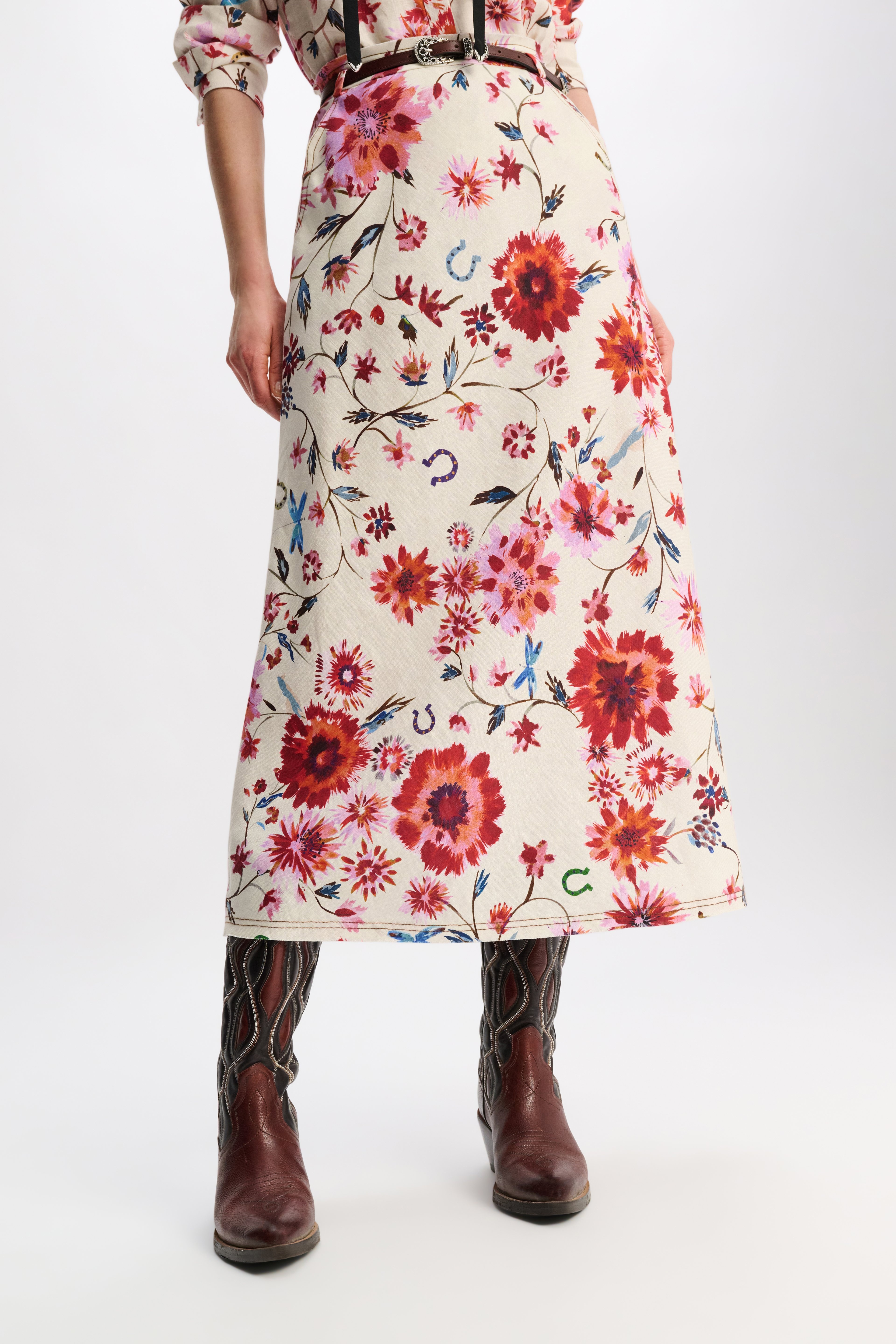 FLORAL EASE II skirt - 4