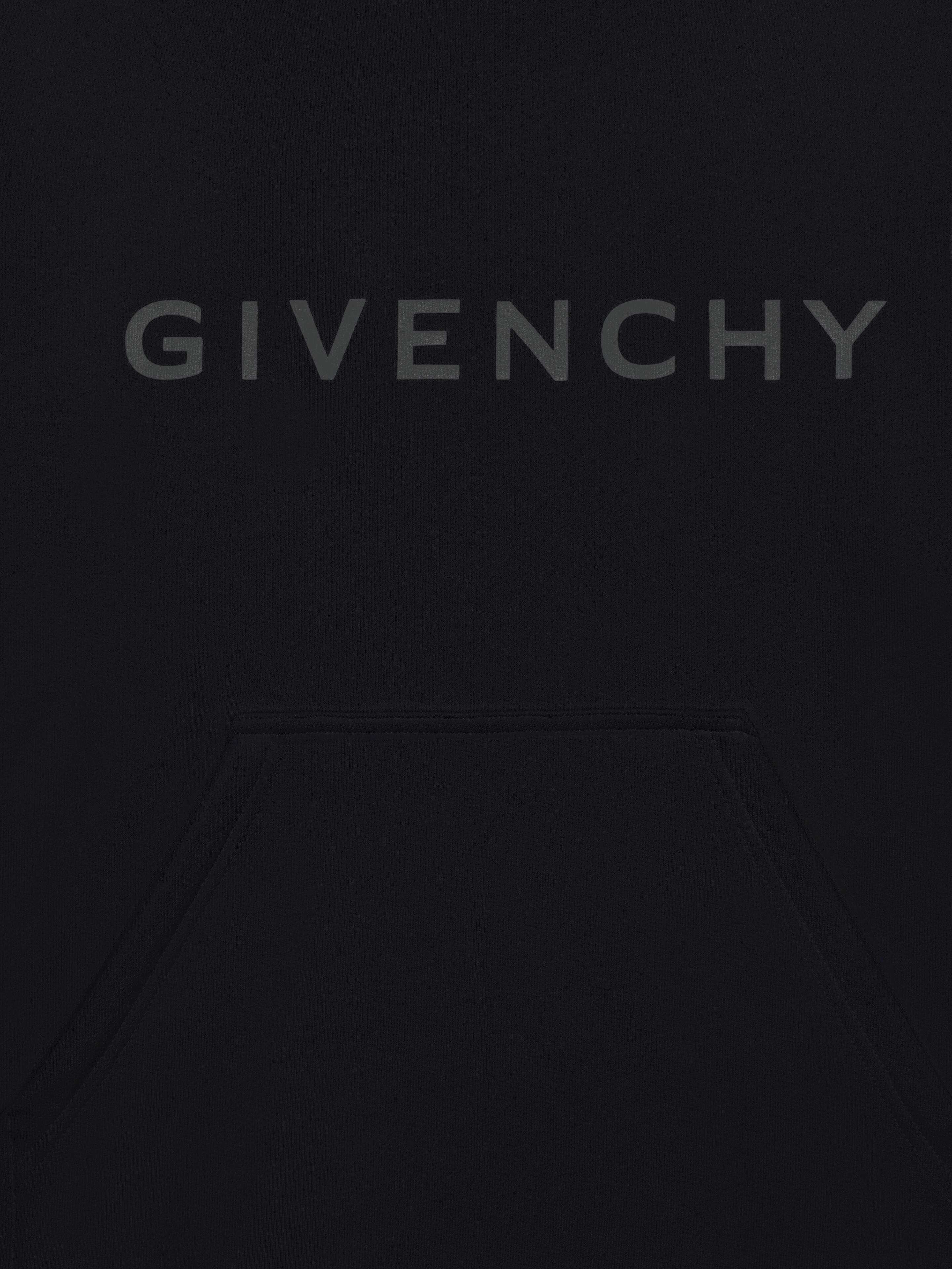 REFLECTIVE GIVENCHY SLIM FIT HOODIE IN COTTON - 5