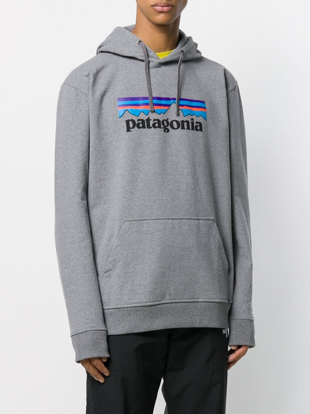 logo print hoodie - 3