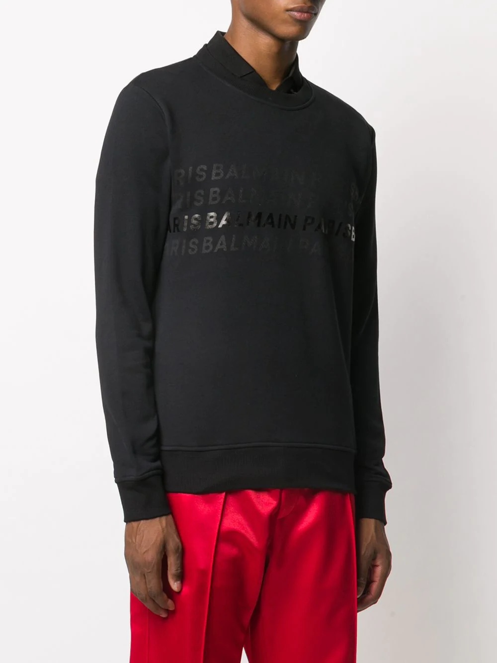 repeat logo sweatshirt - 3