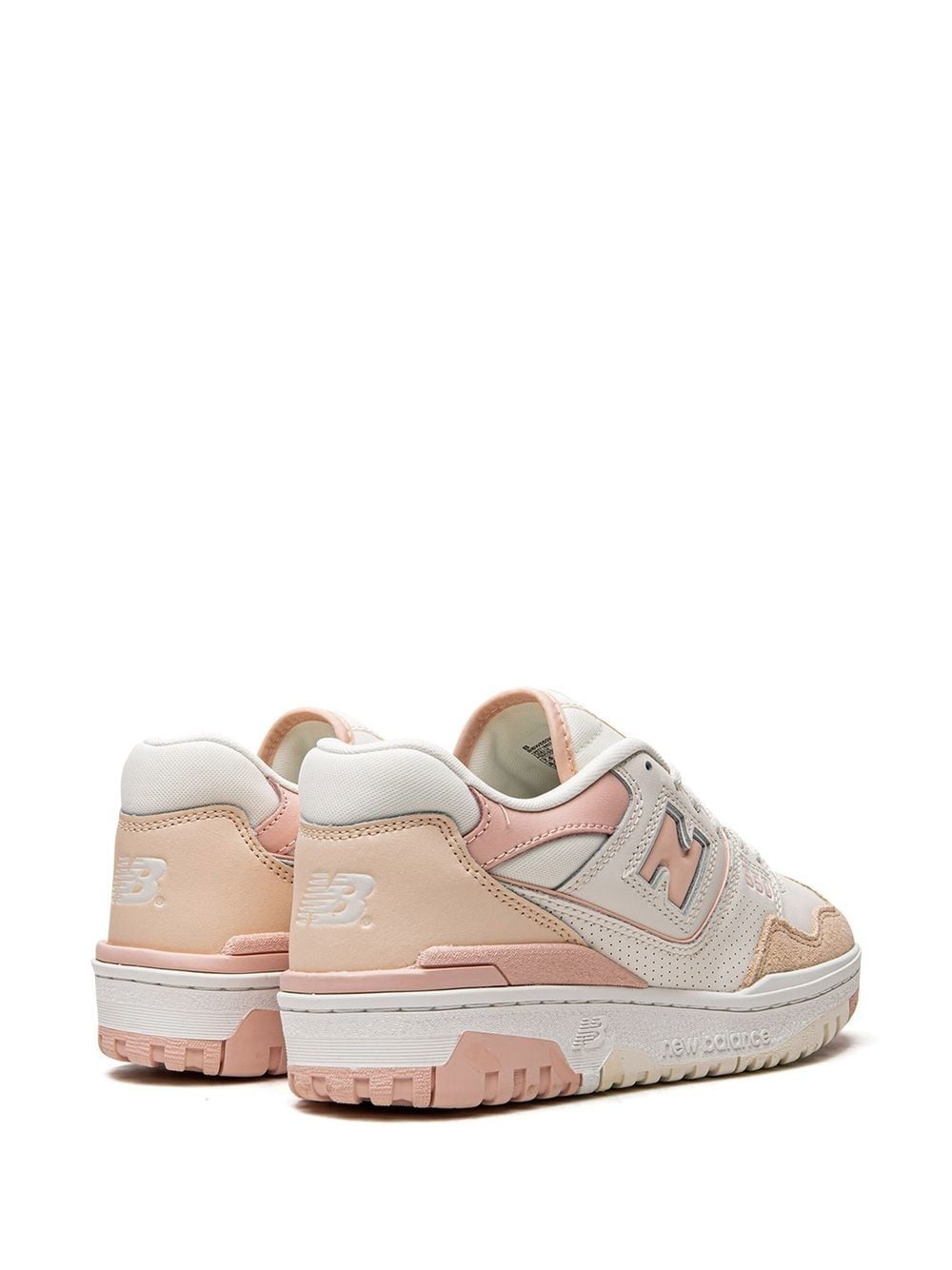 embossed-logo low-top sneakers - 3