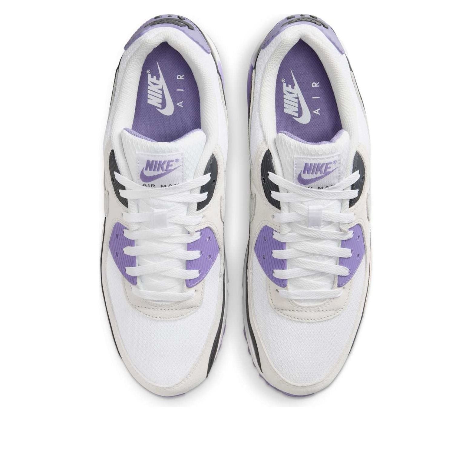 Nike Air Max 90 'White Dusty Amethyst Photon Dust Light Smoke Grey' DM0029-114 - 4