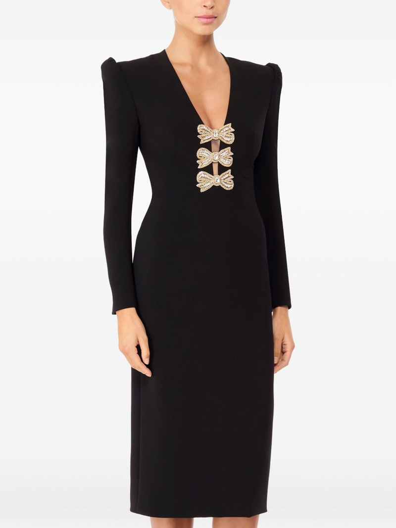 JENNY PACKHAM Carina jewel-embellished midi dress outlook