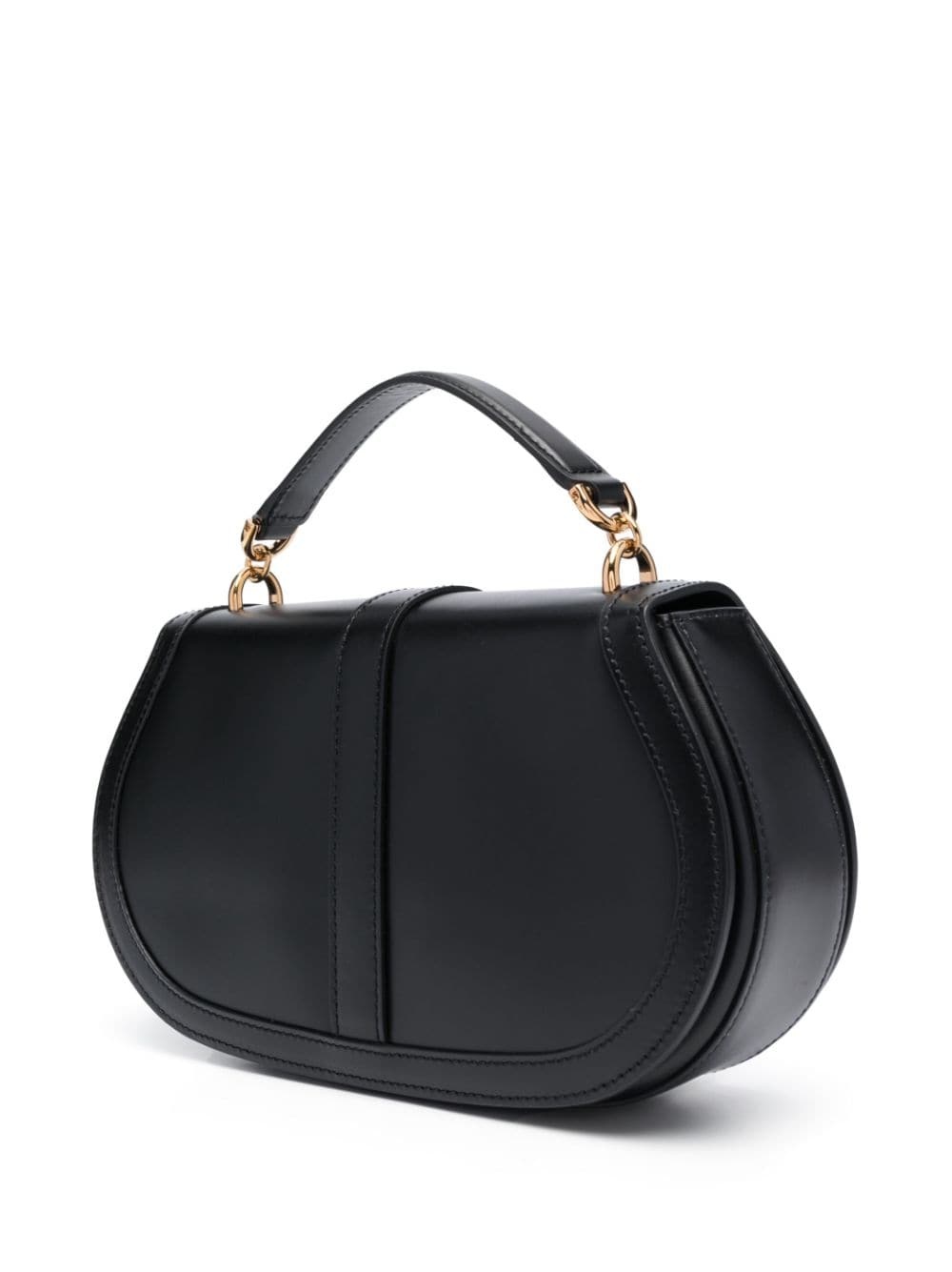 Greca Goddess leather shoulder bag - 4