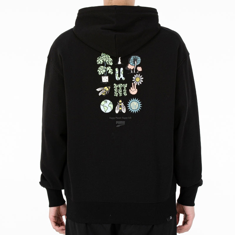 PUMA Downtown Graphic FZ Jacket Black 535178-01 - 4