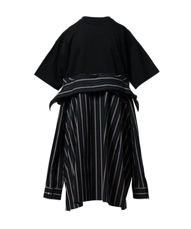 Shirt Combined T-shirt Dress 31