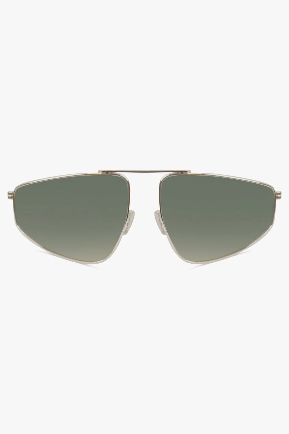 BV1466S METAL SUNGLASSES | SILVER/GREEN - 1