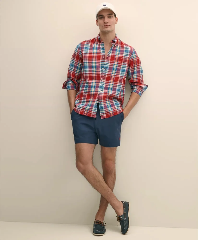 5" Stretch Swim Trunks - 1