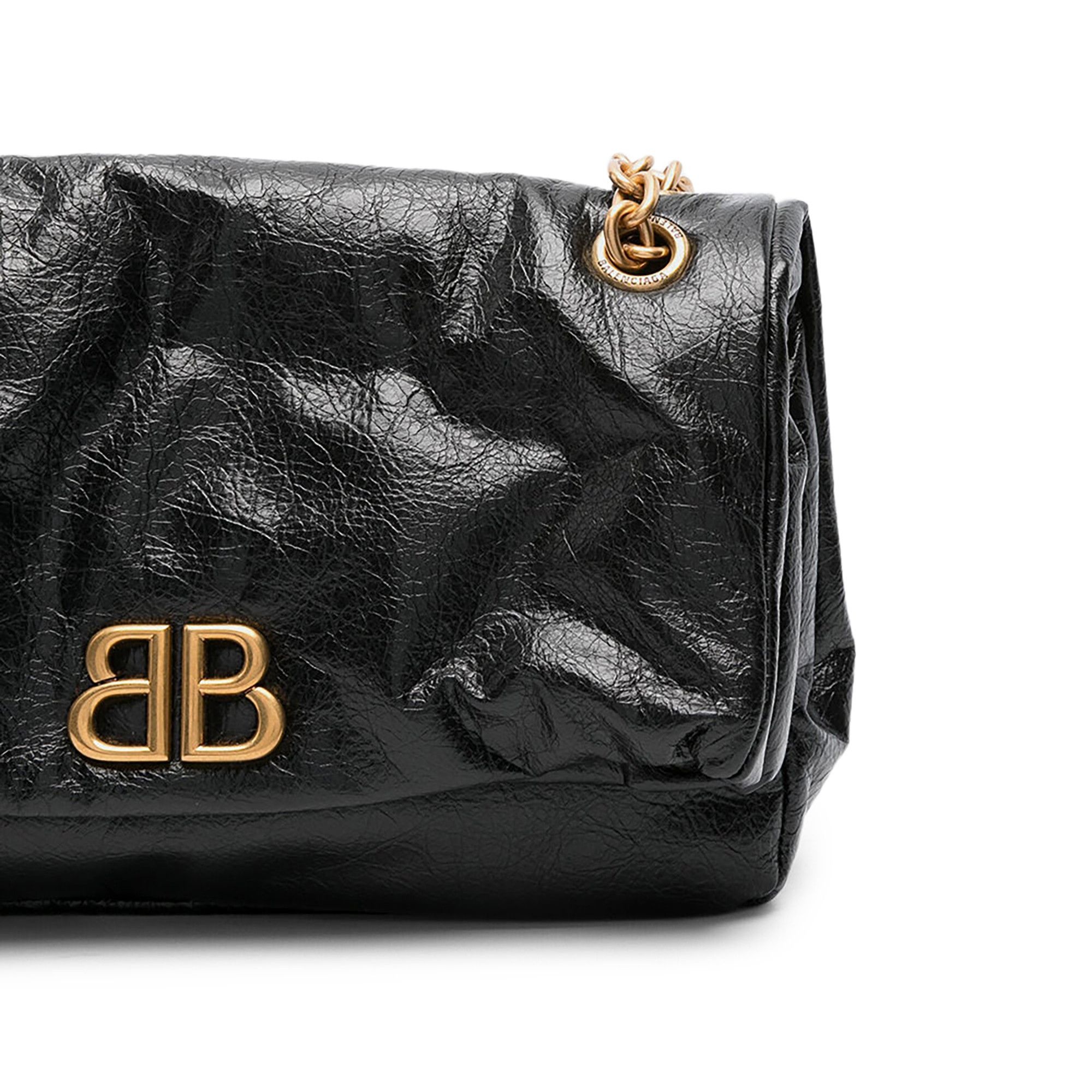 Balenciaga Monaco Chain Bag 'Black' - 3