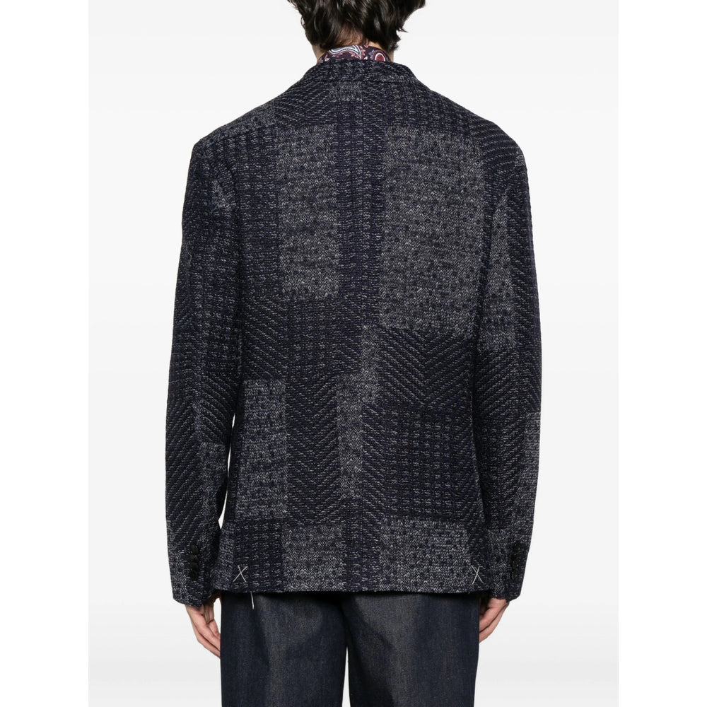 Etro Blue Jackets - Blazers Men - 4