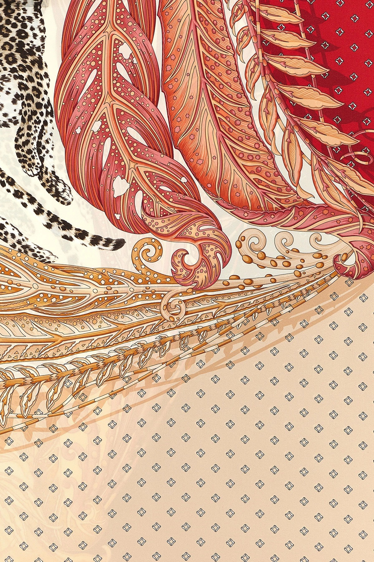 'Madras' print scarf - 3