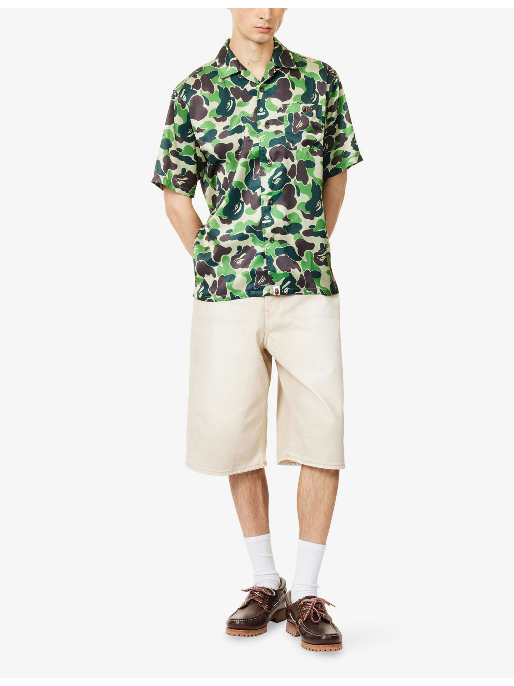 Bape Camouflage Woven Shirt - 2