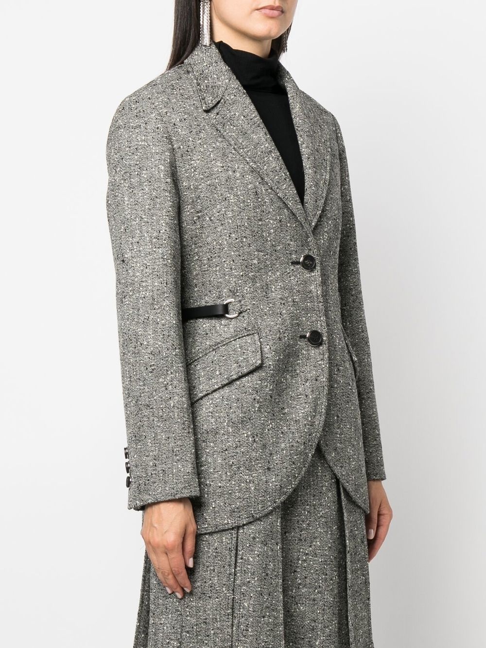 single-breasted blazer - 3