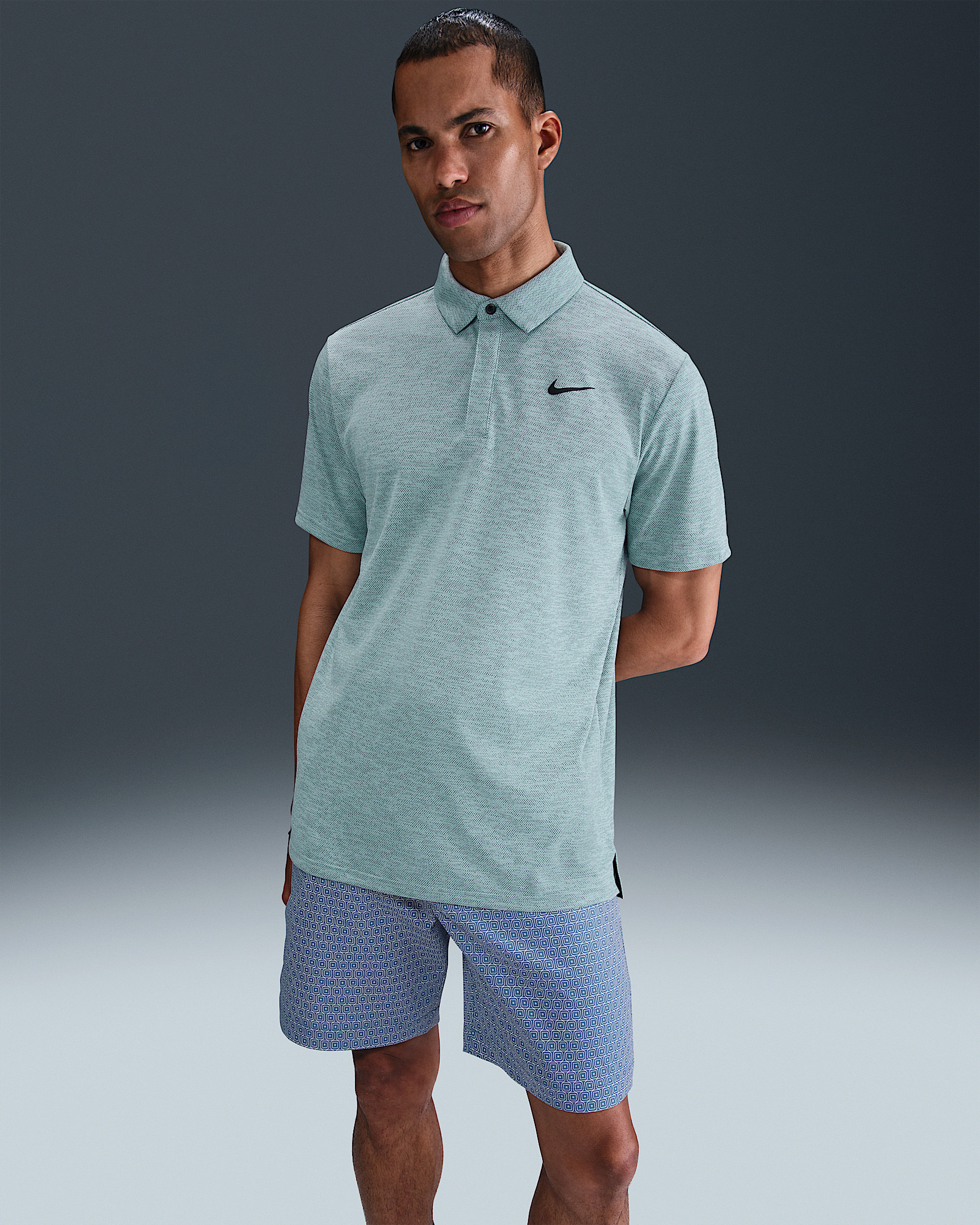 Nike Tour Men's Dri-FIT Jacquard Golf Polo - 1