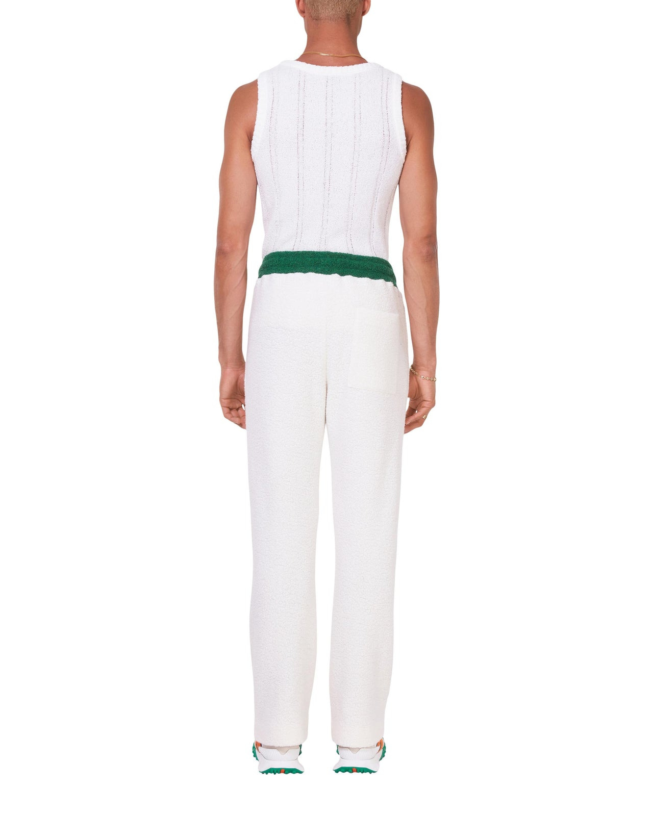 Off-White Cashmere Colour Block Sweatpants - 4